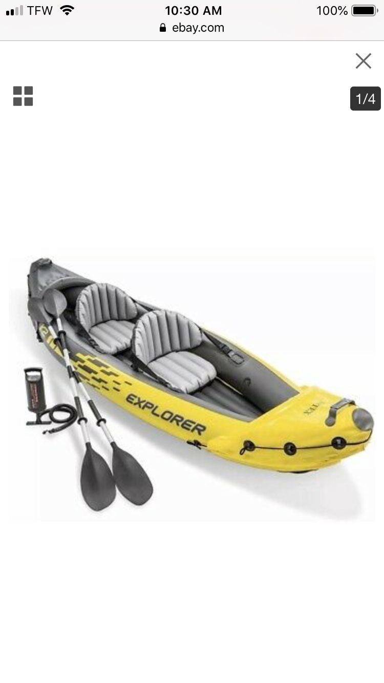 Intex explorer K2 kayak