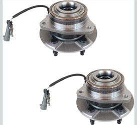 Pair 513189 Front Wheel Bearing & Hub Assembly Compatible with 2005-2006 Chevy Equinox, 2006 Pontiac Torrent, 2002-2007 Saturn Vue 5 Lugs W/