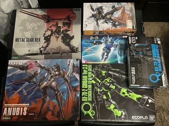 Gunpla Mobile Suit Gundam / Metal Gear Solid / Zone Of The Enders Model Kits Kotobikuya Pandai