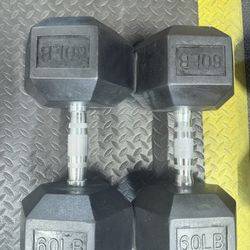 60lb Dumbbells 