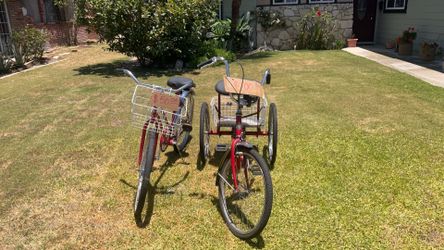 Bicycle and tricycle