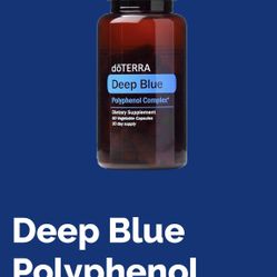 SALE! DoTERRA Deep Blue Polyphenol Complex Retail: $64.00