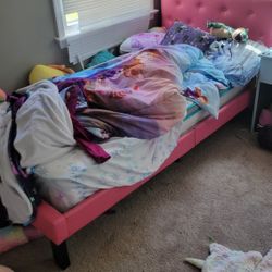 Pink Twin Bed Frame