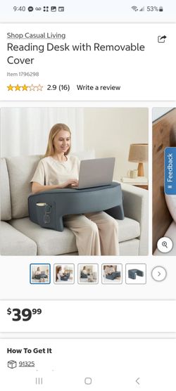Reading Desk with Removable Cover $25