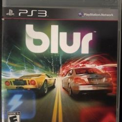 PS3 Video Game- BLUR- Powered Up Racing