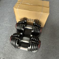 SALE‼️ New pair of 90lb adjustable dumbbells (180lb in total). New in box 📦 $350
