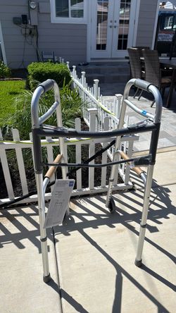 Folding Walker with Hand Grips