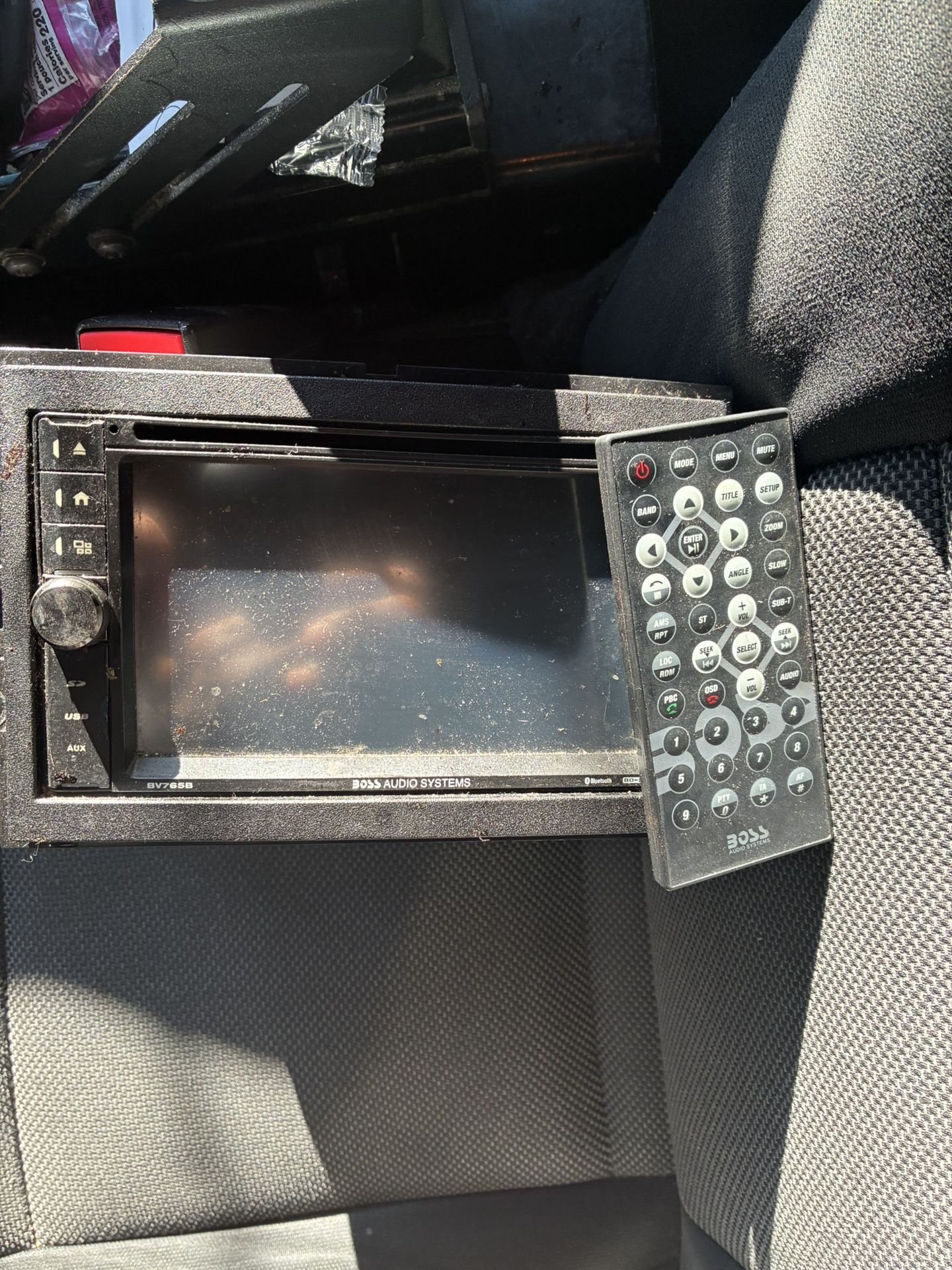 Touchscreen Boss Car Radio With Bluetooth And Remote 