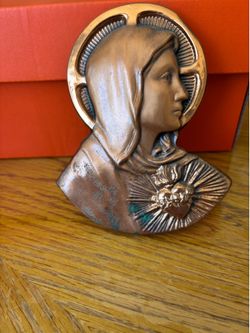 Copper Mother Mary