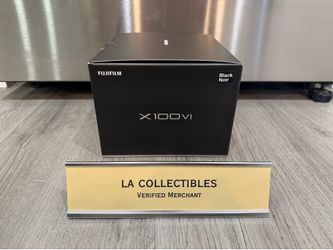 ✅ Fujifilm X100VI Digital Camera - Black (BRAND NEW & FACTORY SEALED)