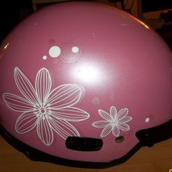 Beautiful Flora Ladies Helmet