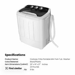 Mini washer