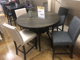 5pc Round Dining Set Sale 