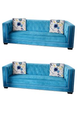 beautiful sofa set with rhinestones
