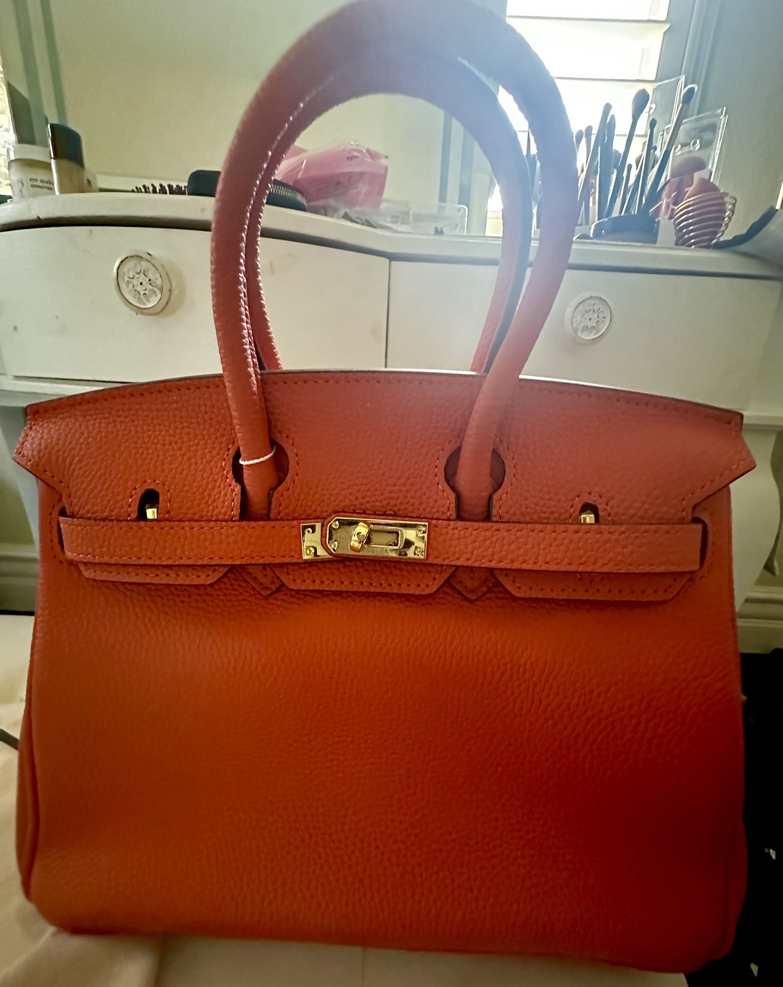 Hermes Leather Handbag