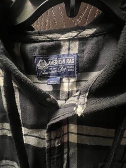 Men’s flannel hoodie