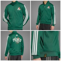 Mexico 2026 Men's Track Top Team Dark Green XXL New