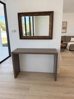 Ashley Furniture Console / Accent Table — Gray, Modern