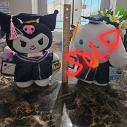 Kuromi Graduation Plush
