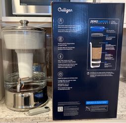 Culligan 40 Cup Glass Dispenser with filter & TDS meter