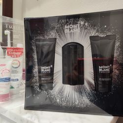 New MONTBLANC Emblem men's fragrance gift set. - $85