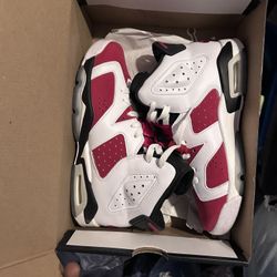 Jordan’s Retro 6s 5.5y