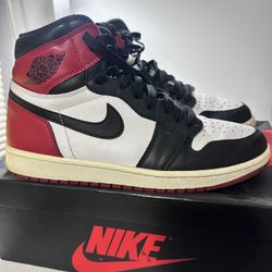 Black Toe Jordan 1 Nike