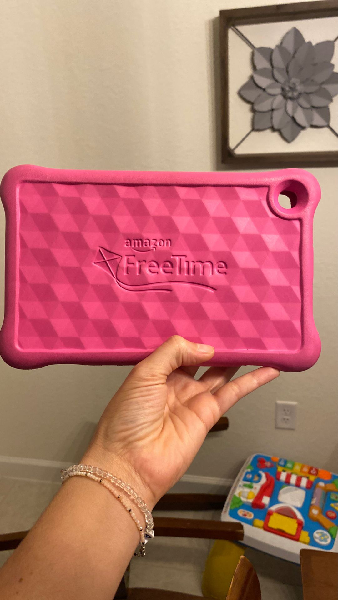 Pink Kid-Proof Case for Fire HD 8 Kids Edition Tablet, 8"