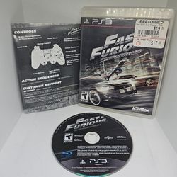 Fast & Furious Showdown (PS3, PlayStation 3, 2013) CIB