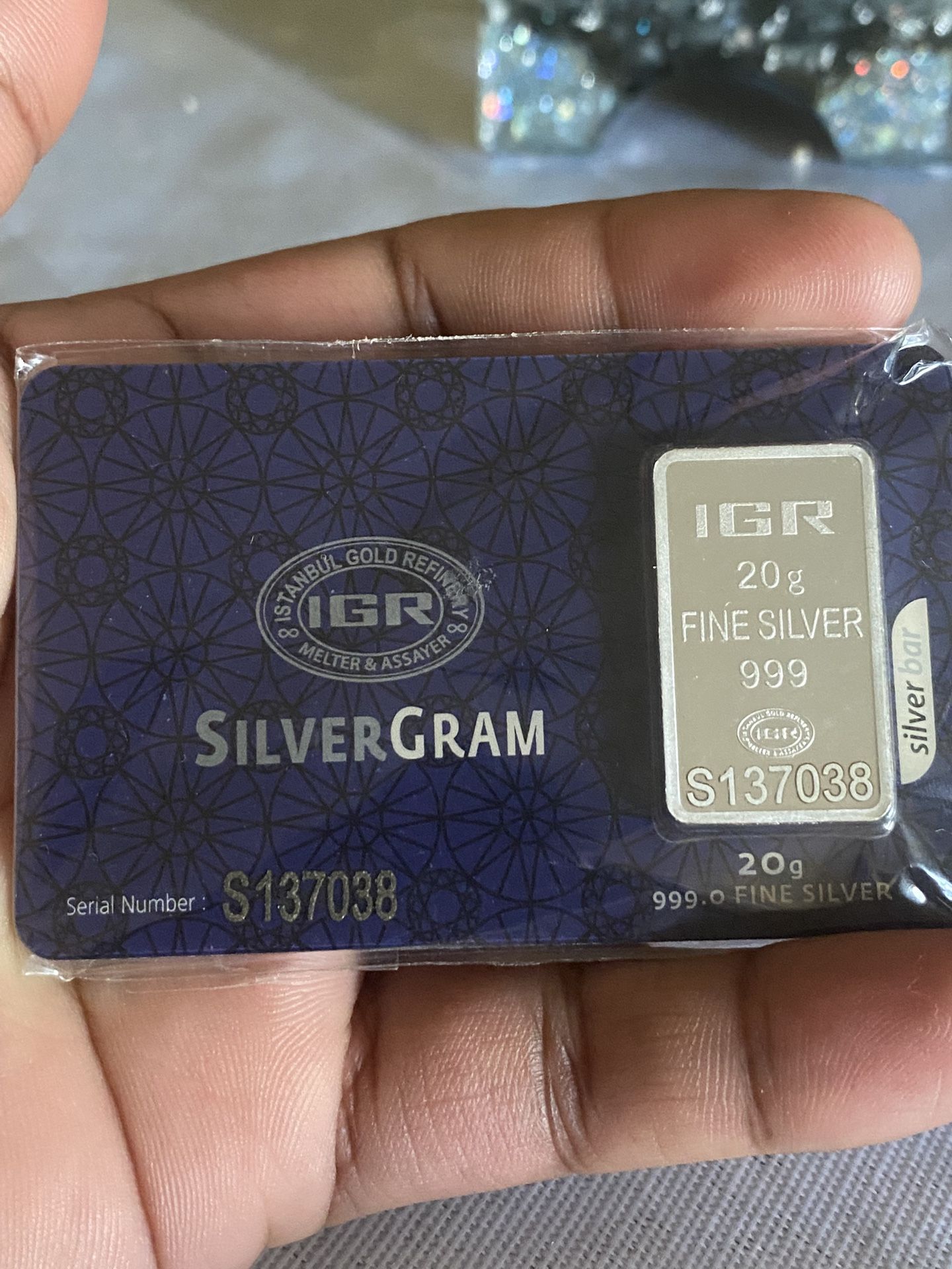 20g IGR Silver Bar