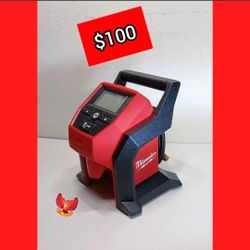 Milwaukee Air Compressor Inflater Tools Batteries Chargers Impacts 