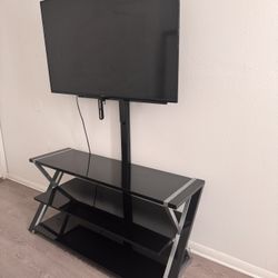 32” VIZIO smart TV and Mount+Tv Stand 