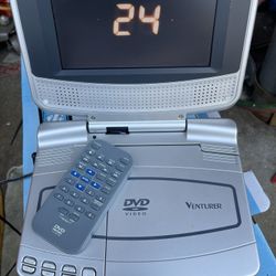 Venturer portable DVD player with remote