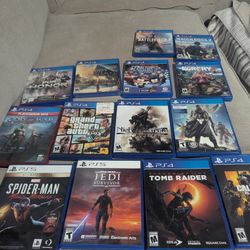 PS5 And PS4 Games