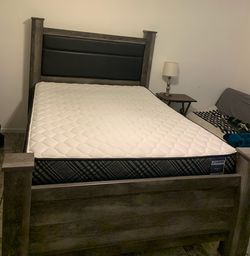 Bed with Mattress
