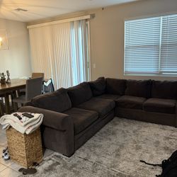 Dark Grey Couch 