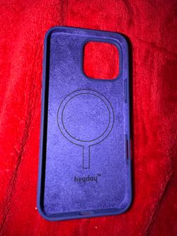 Iphone 16 pro max blue case