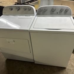 Whirlpool Washer And Gas Dryer Set (With Warranty)