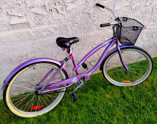 Women's infinity lahaina 26" Beach Cruiser bike bicicleta basket