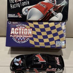 Dale Earnhardt Jr. #1 Polar Bear 1998 Monte Carlo BANK 1:24 scale Die Cast