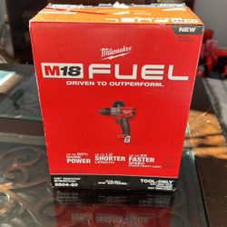Milwaukee Fuel Hammer Drill/Driver
