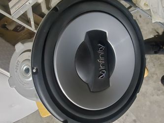 Two 12" Infinity Reference Series Subwoofers