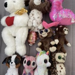 Beanie Babies Lot ~ Lot of Beanie Babies ~ Beanie Baby Plush Lot