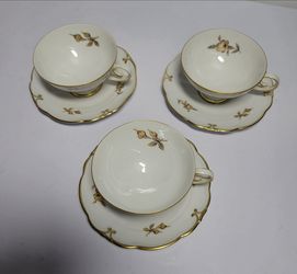 Ilmenau Carmen Porcelain Cup and Saucer Sets