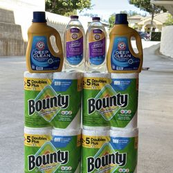 Arm and hammer bounty bundle $50