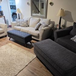 4 Piece Living Room Set