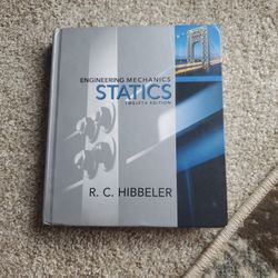 Engineering Mechanics: Statics (12th Edition)
12th Edition