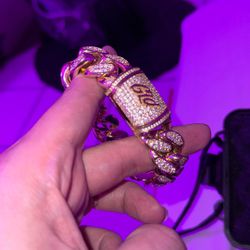 gold gld cz bracelet 