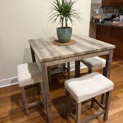 Table And Stools 