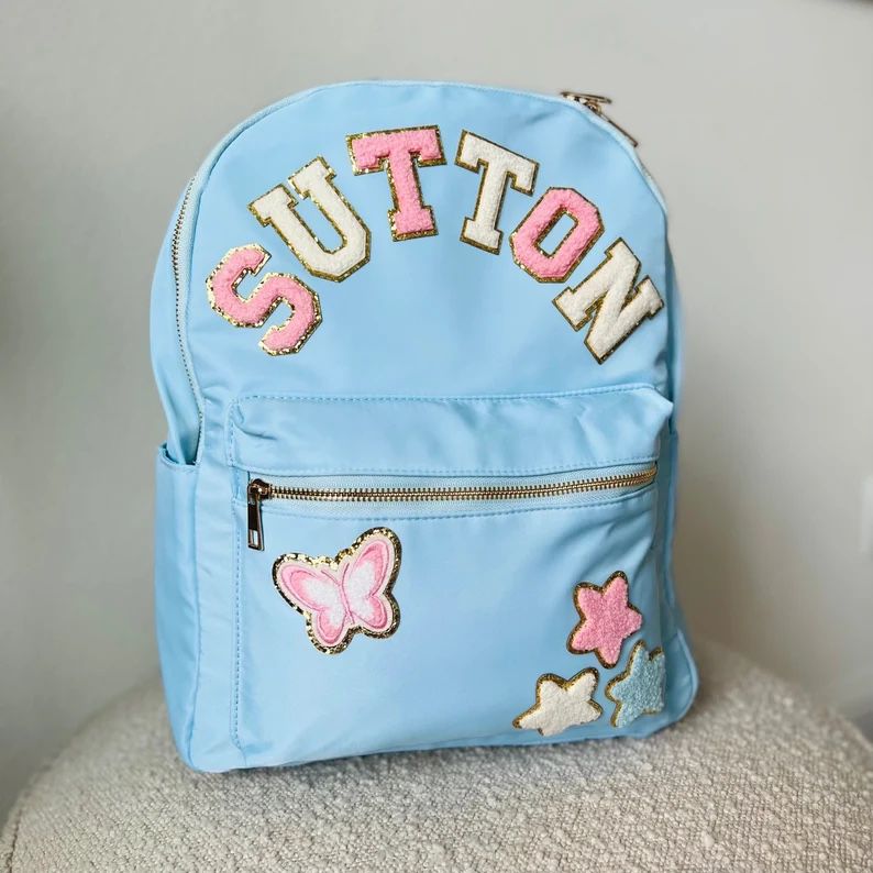 Nylon Backpack- Personalized Backpack- Customizable Backpack